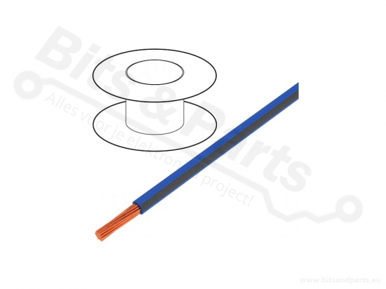 Draadset 10 kleuren 0,35mm² 22AWG meeraderig BQ Cable